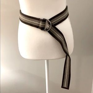 Canvas D-Ring Belt